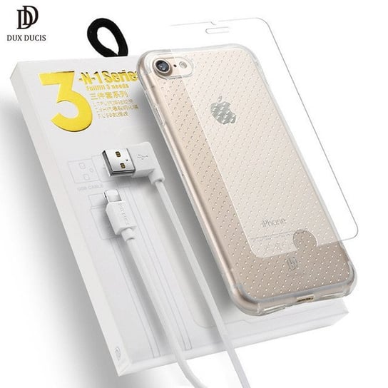 Dux Ducis 3In1 Samsung G920 S6 Edge Case+Usb+Glass Inna marka