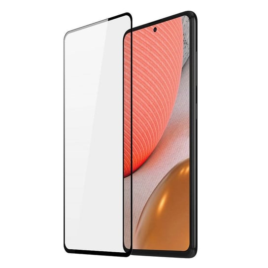 Dux Ducis 9D Tempered Glass wytrzymałe szkło hartowane 9H na cały ekran z ramką Samsung Galaxy A72 4G czarny (case friendly) Dux Ducis