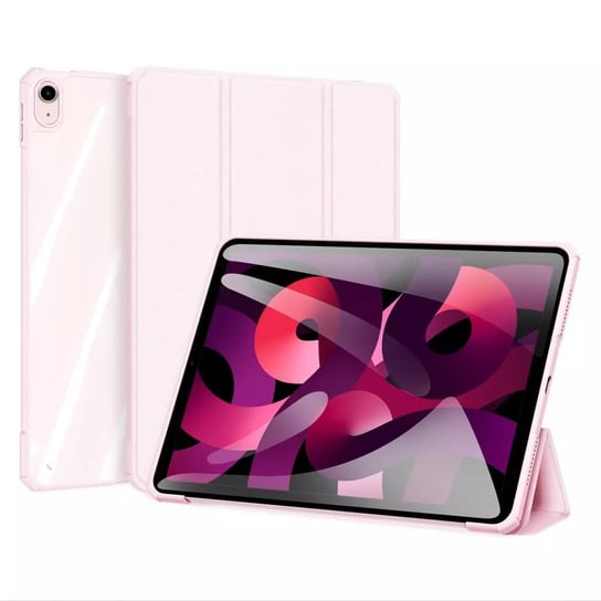 Dux Ducis Copa etui do iPad Air (5. generacji) / (4. generacji) pokrowiec smart cover z podstawką różowy 4kom.pl