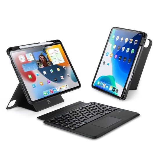 DUX DUCIS DK - etui składane z klawiaturą bezprzewodową do iPad 4/5/iPad Pro 11 (2018/2020/2021/2022) czarne Partner Tele