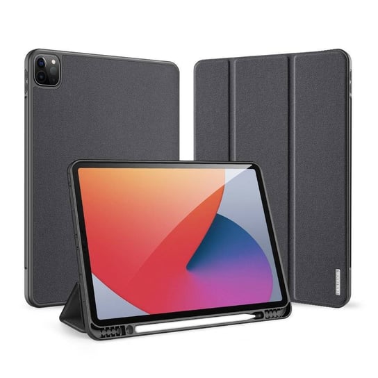 DUX DUCIS Domo składany pokrowiec etui na tablet z funkcją Smart Sleep podstawka iPad Pro 12.9'' 2021 czarny Dux Ducis