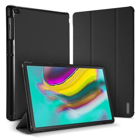 DUX DUCIS Domo składany pokrowiec etui na tablet z funkcją Smart Sleep podstawka Samsung Galaxy Tab S5e T720 T725 czarny - Czarny Dux Ducis
