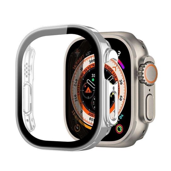 Dux Ducis Hamo Etui Do Apple Watch Ultra 1/2 49 Mm Metaliczny Pokrowiec Na Smartwatch Srebrne Dux Ducis