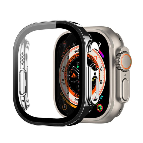 Dux Ducis Hamo Etui Do Apple Watch Ultra 49 Mm Metaliczny Pokrowiec Na Smartwatch Czarne Dux Ducis