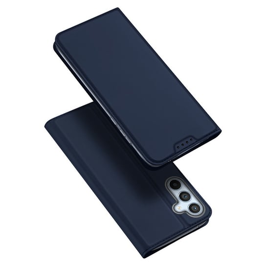 Dux Ducis Skin Pro Etui Do Samsung Galaxy A54 5G Pokrowiec Z Klapką Portfel Na Kartę Podstawka Niebieskie Dux Ducis