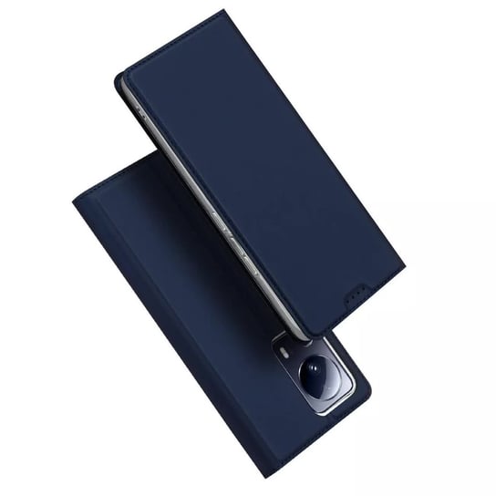Dux Ducis Skin Pro etui do Xiaomi 13 Lite pokrowiec z klapką portfel na kartę podstawka niebieskie Dux Ducis