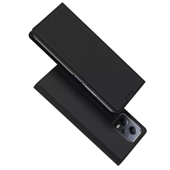Dux Ducis Skin Pro etui do Xiaomi Redmi Note 12 5G / Poco X5 5G pokrowiec z klapką portfel na kartę podstawka czarne Dux Ducis