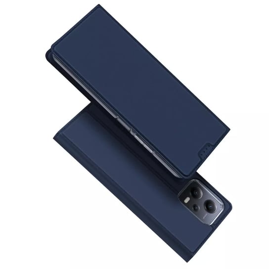 Dux Ducis Skin Pro etui do Xiaomi Redmi Note 12 Pro / Poco X5 Pro 5G pokrowiec z klapką portfel na kartę podstawka niebieskie Dux Ducis