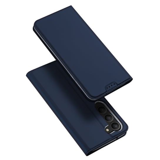 Dux Ducis Skin Pro Etui Samsung Galaxy S23+ Pokrowiec Z Klapką Portfel Na Kartę Podstawka Niebieskie Dux Ducis
