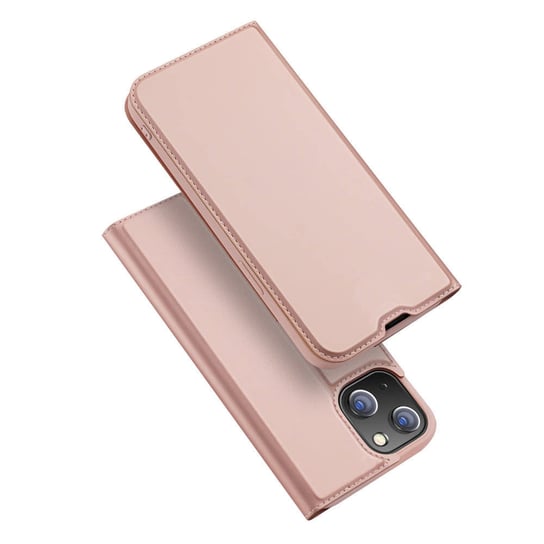 Dux Ducis Skin Pro kabura etui pokrowiec z klapką iPhone 13 mini różowy Dux Ducis