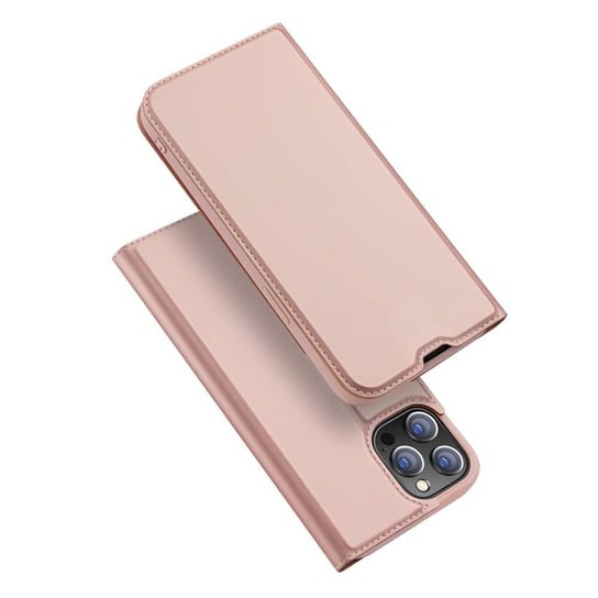 Dux Ducis Skin Pro kabura etui pokrowiec z klapką iPhone 13 Pro Max różowy Dux Ducis