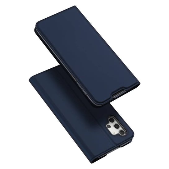 DUX DUCIS Skin Pro kabura etui pokrowiec z klapką Samsung Galaxy A32 5G niebieski Dux Ducis