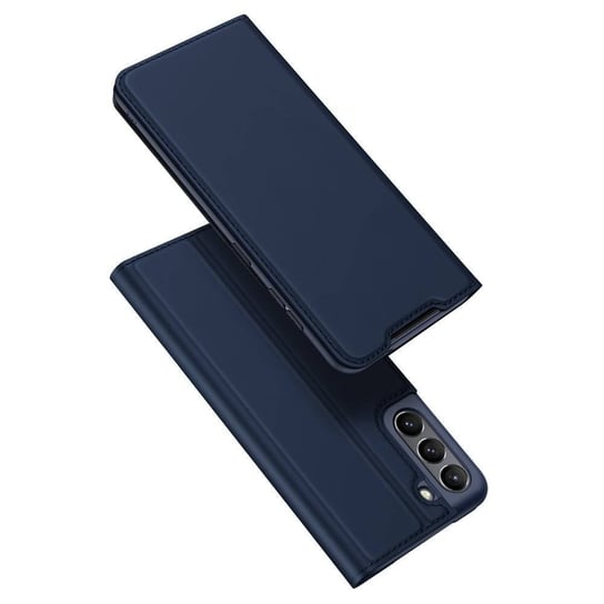 Dux Ducis Skin Pro kabura etui pokrowiec z klapką Samsung Galaxy S21 FE niebieski Dux Ducis