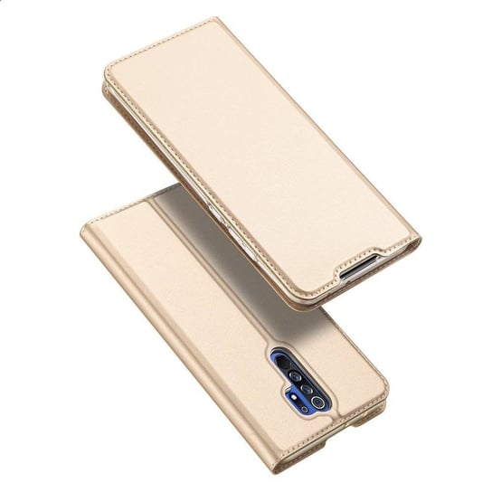 DUX DUCIS Skin Pro kabura etui pokrowiec z klapką Xiaomi Redmi 9 złoty Dux Ducis