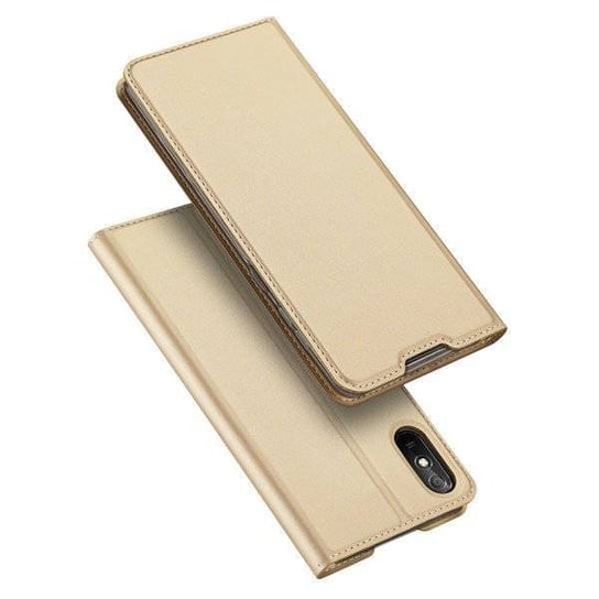 DUX DUCIS Skin Pro kabura etui pokrowiec z klapką Xiaomi Redmi 9A złoty Dux Ducis