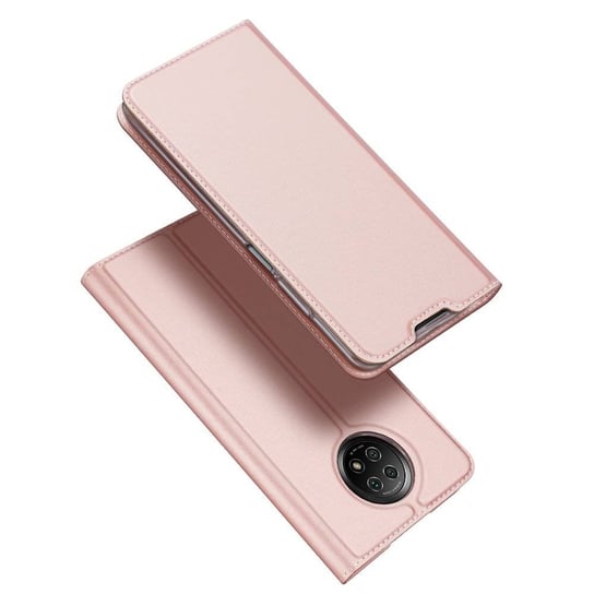 DUX DUCIS Skin Pro kabura etui pokrowiec z klapką Xiaomi Redmi Note 9T 5G różowy Dux Ducis