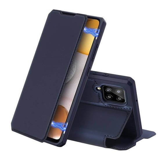 DUX DUCIS Skin X kabura etui pokrowiec z klapką Samsung Galaxy A42 5G niebieski Dux Ducis