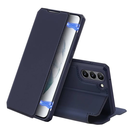 DUX DUCIS Skin X kabura etui pokrowiec z klapką Samsung Galaxy S21 FE niebieski Dux Ducis