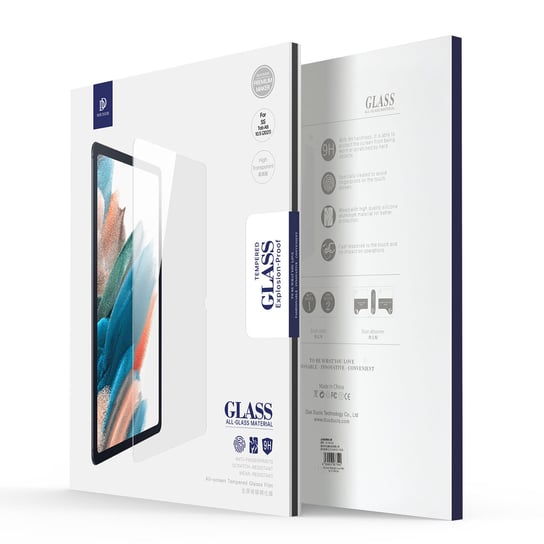 Dux Ducis Tempered Glass Pancerne Wytrzymałe Szkło Hartowane 9H Samsung Galaxy Tab A8 10,5'' 2021 Przezroczysty (Case Friendly) Dux Ducis