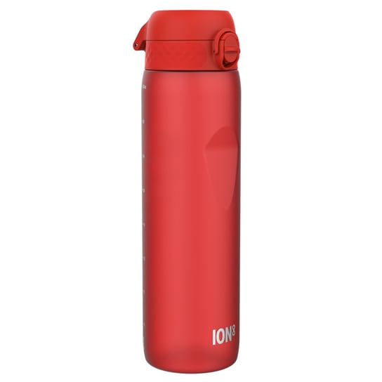 Duża butelka na wodę bidon sportowy czerwony BPA Free Atest PZH ION8 1 l ION8