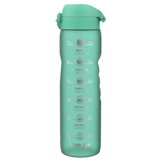 Duża butelka na wodę bidon z miarką motywacyjną BPA Free Atest PZH ION8 1 l ION8