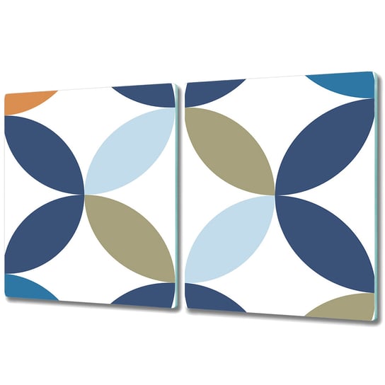 Duża Deska z Dwóch Części - Print - 2x 40x52 cm - Marokański nowoczesny wzór Coloray