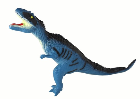 Duża Figurka Dinozaur Tyranozaur Dźwięk 41 Cm Niebieski Inna marka