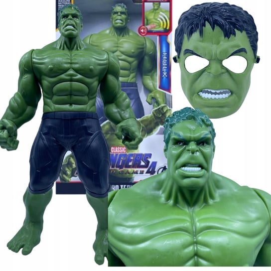 Duża Figurka Hulk Dzwięk Interaktywna Led 30 Cm Avengers