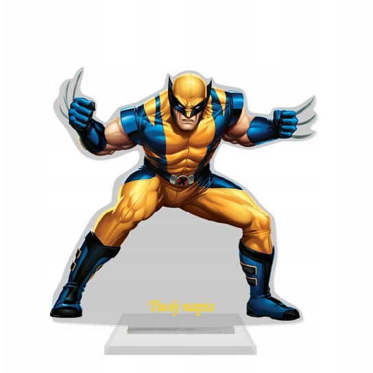 Duża Figurka Marvel Wolverine Kolekcjonerska 19 cm Plexido