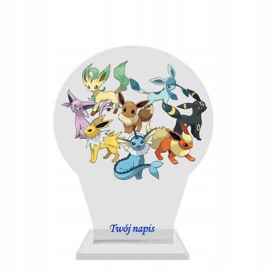 Duża Figurka Pokemon Eevee Ewolucja Kolekcjonerska Plexido