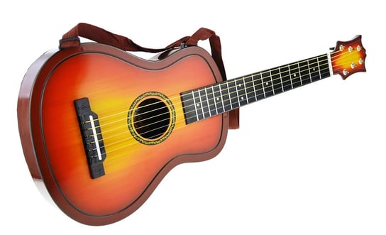 Duża Klasyczna Gitara Dla Dzieci 6 Strun 80Cm SuperZabaweczki