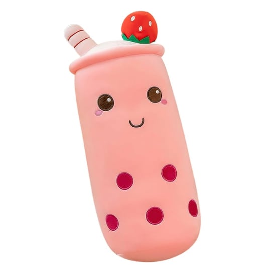 Duża Maskotka Pluszak Poduszka Zabawka Różowa Bubble Tea 70cm nerd hunters