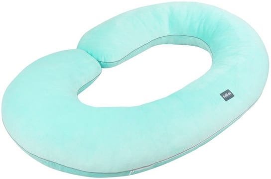 Duża poduszka ciążowa w kształcie litery C, 140x85 cm,  mint Bellochi