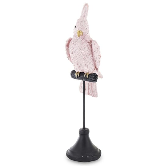 Duża, różowa figurka - papuga Arrot 33 cm Duwen