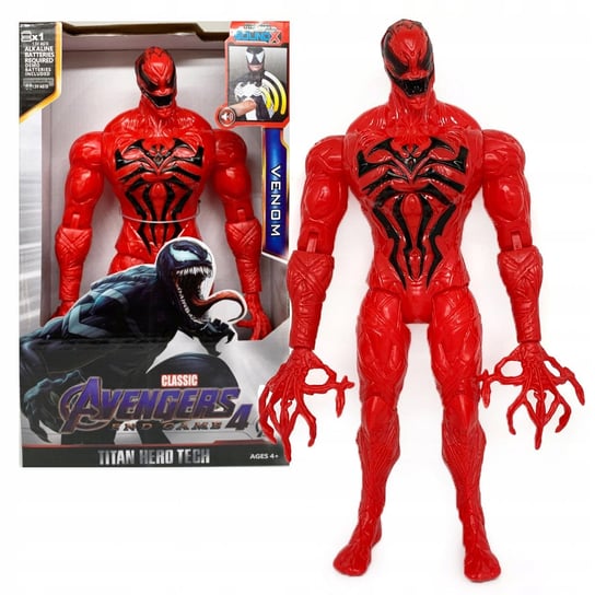 Duża Ruchoma  Figurka Red Carnage Venom Dźwięk Inny producent