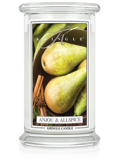 Duża świeca Anjou Allspice Kringle Candle Kringle Candle