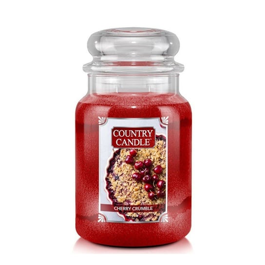 Duża świeca Cherry Crumble Cou Country Candle