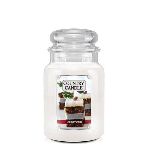 Duża świeca Holiday Cake Count Country Candle