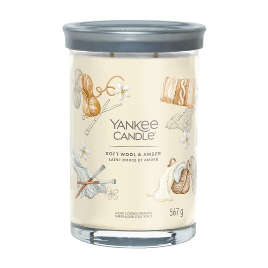 Duża świeca Signature Clean Cotton Yankee Candle Yankee Candle