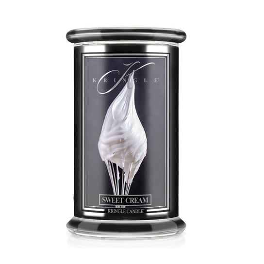 Duża świeca Sweet Cream Reserv Kringle Candle