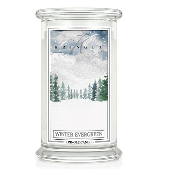 Duża świeca Winter Evergreen K Kringle Candle
