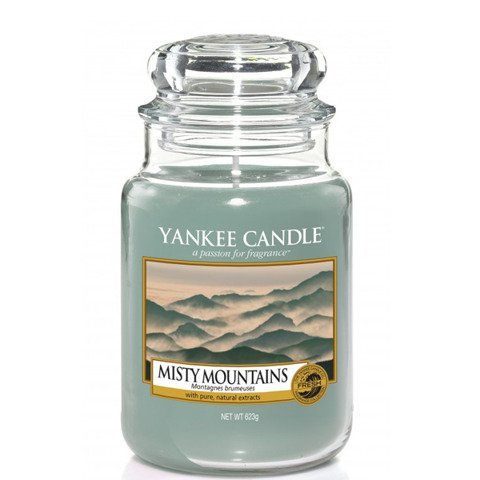 Duża świeczka zapachowa YANKEE CANDLE, Misty Mountains, 623 g Yankee Candle