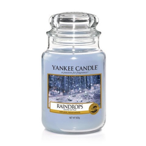 Duża świeczka zapachowa YANKEE CANDLE, Raindrops, 623 g Yankee Candle
