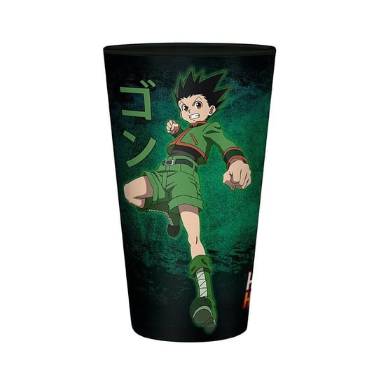 Duża Szklanka Hunter X Hunter - Gon Vs Hisoka 400 ml, ABYstyle, brązowy ABYstyle