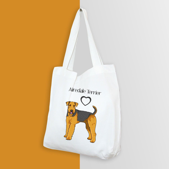 Duża torba airedale terrier Psiejsko