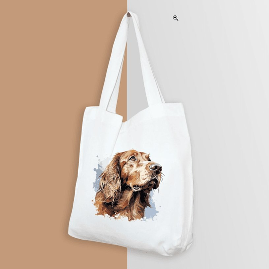 Duża torba cocker spaniel Psiejsko