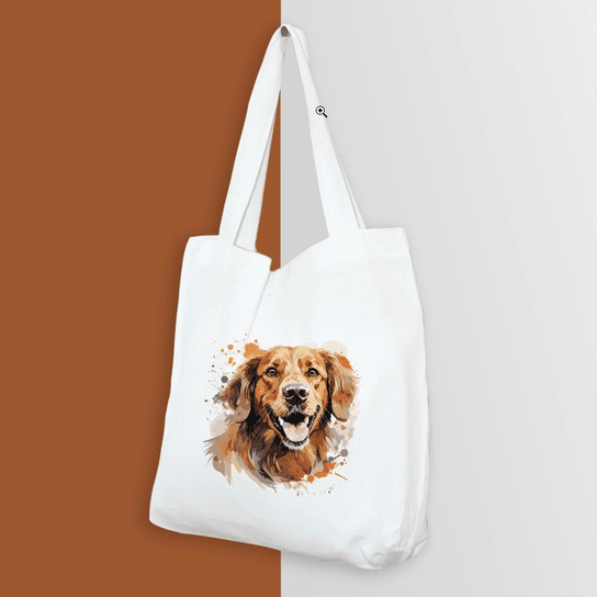 Duża torba golden retriever Psiejsko