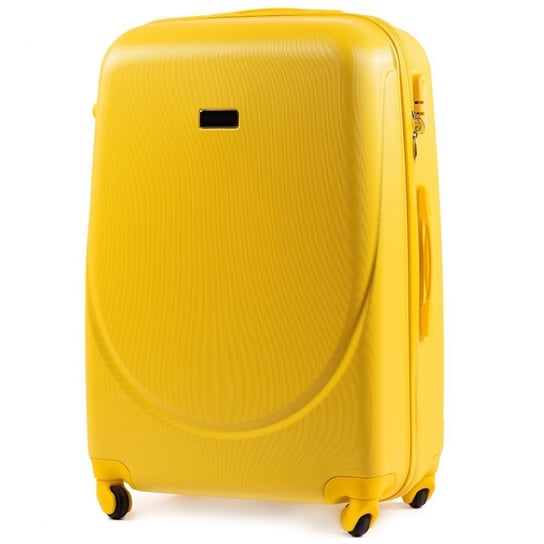 Duża walizka KEMER WINGS 310 L Żółta KEMER