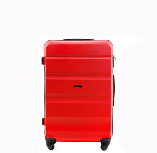 Duża walizka KEMER WINGS AT01 L BLOOD RED KEMER