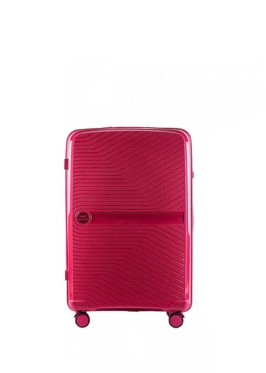 Duża walizka KEMER WINGS DQ181-04 Rose Red KEMER